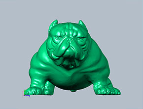 沙皮狗擺件工藝品雕刻模型圖_電腦數(shù)控玉雕雕刻