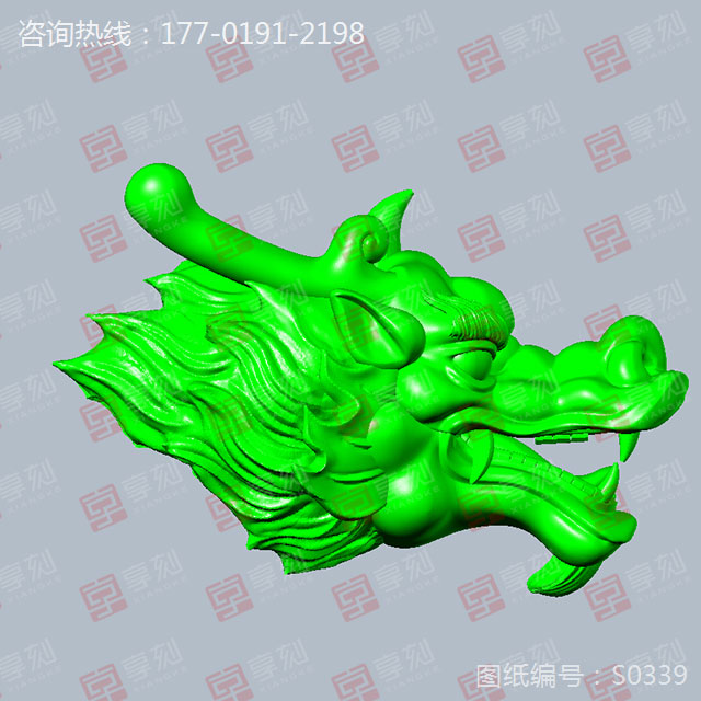 龍頭筆套玉石雕刻精雕圖工藝品