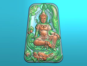 祥龍觀音翡翠雕刻工具圖紙_電腦數(shù)控玉雕雕刻機