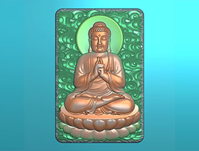 阿彌陀佛 玉石雕刻機精雕圖紙下載_享刻數(shù)控雕刻