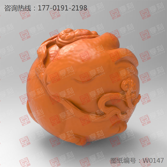 兔珠子綠松手串珠子雕刻機(jī)圖紙