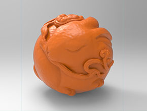 兔珠子綠松手串珠子雕刻機圖紙_享刻數控雕刻機