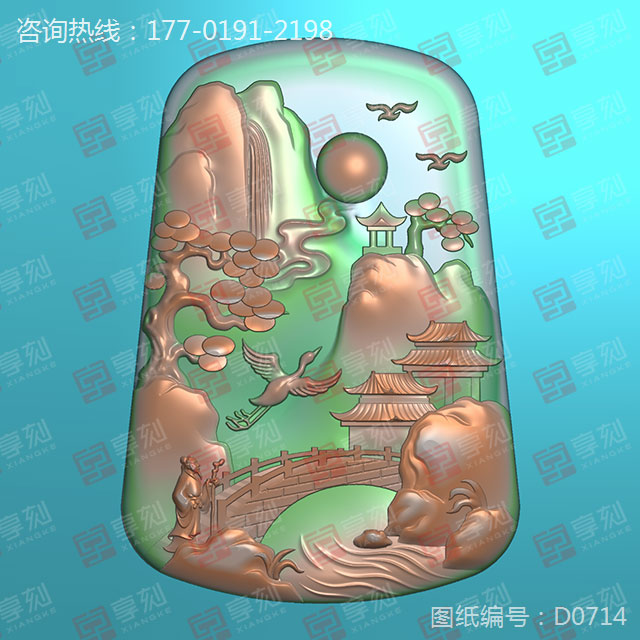 山水牌系列玉石雕刻機(jī)電腦雕刻圖紙