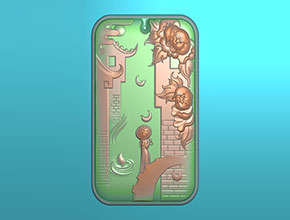 和田玉仕女電腦玉石雕刻精雕圖_享刻數(shù)控雕刻機(jī)