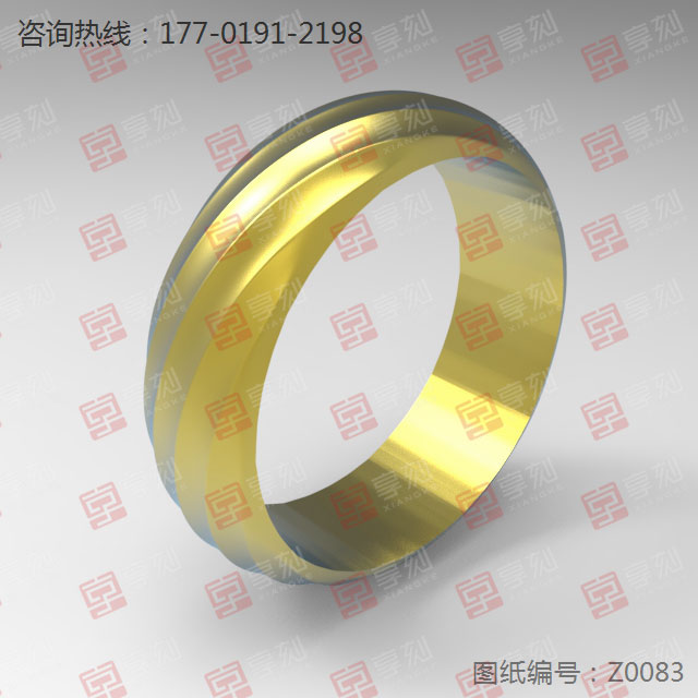 水紋手鐲電腦首飾雕刻圖模型圖