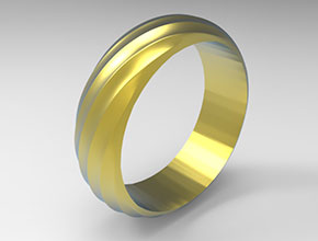 水紋手鐲電腦首飾雕刻圖模型圖_享刻數(shù)控雕刻機(jī)