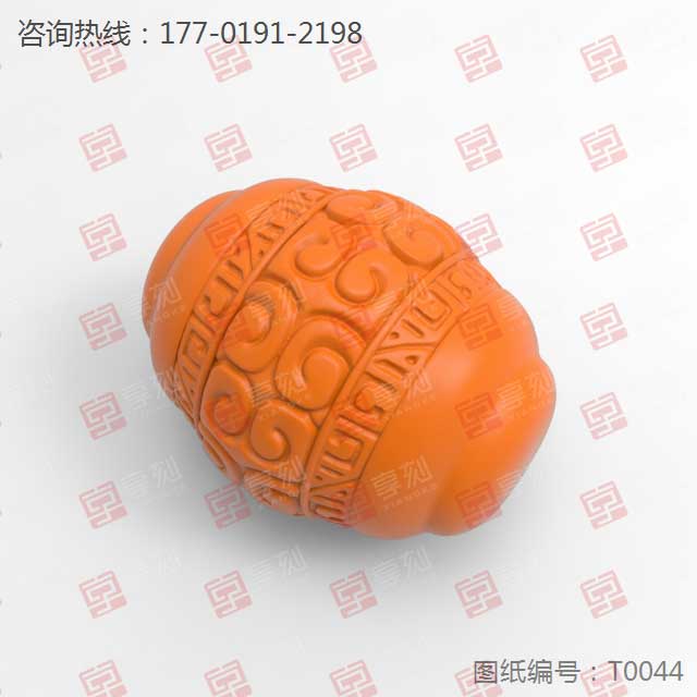 桶珠珠子雕刻機(jī)電腦雕刻玉雕模型圖