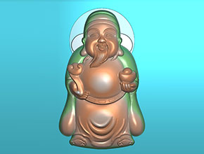 財神爺?shù)鯄嬘袷鯄嫺〉竦窨虉D紙_享刻數(shù)控雕刻