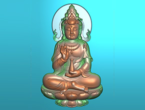 觀音玉石雕刻圖紙_精雕圖_享刻數(shù)控雕刻機(jī)廠家