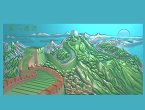 仿古神獸麒麟白玉電腦精雕圖紙下載_享刻數(shù)控雕