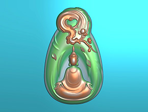 觀音吊墜玉雕圖紙_自己在家加工玉石設備