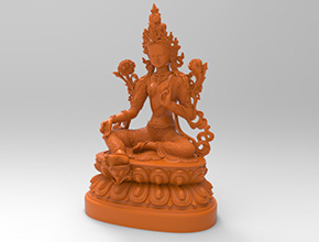 度母鏤空款擺件玉雕圖紙_玉石加工全套設(shè)備廠家