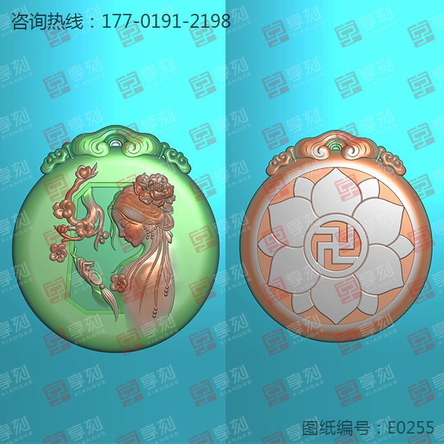 仕女電腦玉雕圖紙_玉石加工全套設(shè)備廠家