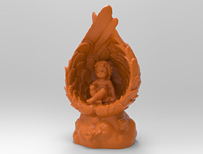 天使電腦玉雕擺件圖紙_玉石加工全套設(shè)備廠家