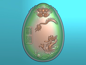 仿古龍鳳對(duì)牌玉雕圖紙_玉石加工全套設(shè)備廠家