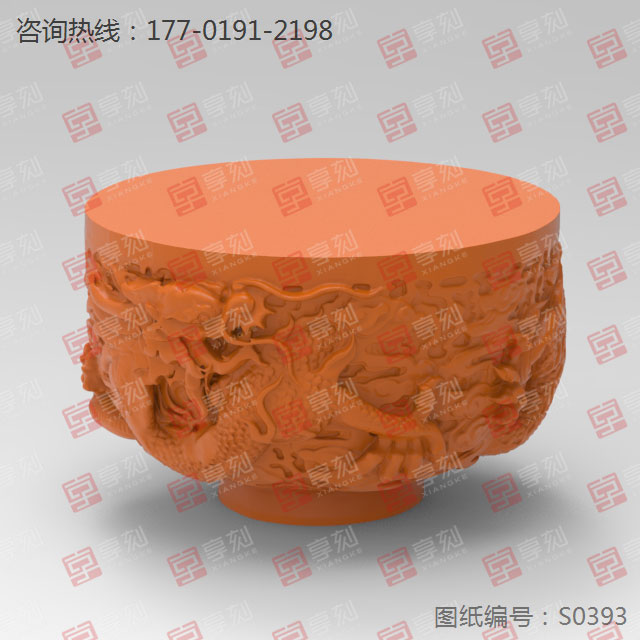 龍紋碗玉雕木雕圖紙_玉石加工全套設(shè)備廠家