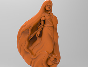 美女擺件3d立體模型圖_玉石加工全套設備廠家