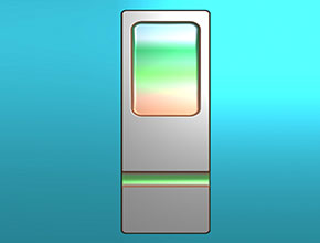 硯臺系列精雕圖3d模型電腦雕刻圖_玉石加工全套