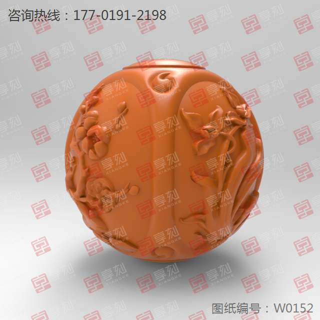 四君子梅蘭竹菊圓珠電腦雕刻圖紙_玉石雕刻機(jī)