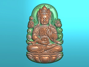 度母觀音玉石玉雕圖紙下載_玉石雕刻機(jī)