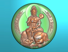 普賢菩薩玉石圖案圖紙_玉石雕刻工具廠家