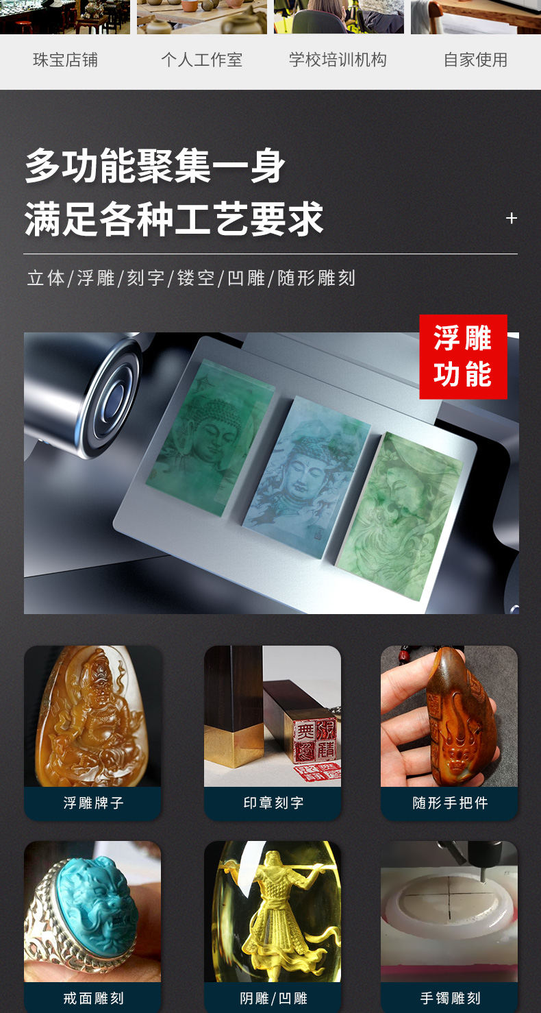 電腦玉石雕刻機