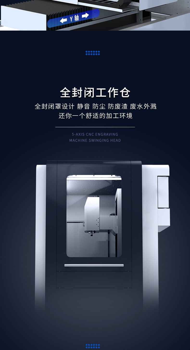 微型五軸聯(lián)動雕刻機(jī)