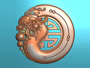 龍玉牌鏤空玉石雕刻圖紙_玉石雕刻工具廠家