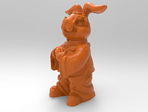 十二生肖兔立體玉石雕刻圖_玉石雕刻工具廠家