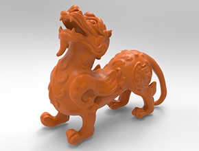 貔貅神獸擺件電腦精雕圖紙_玉石雕刻工具廠家