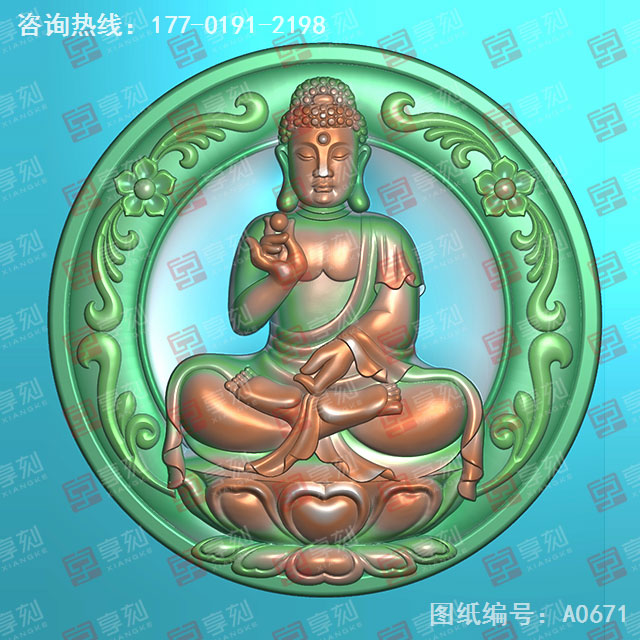 八大守護神系列玉石電腦精雕圖紙_玉石雕刻工具廠家