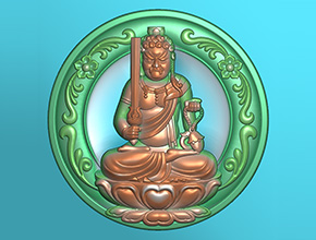 不動明王八大守護神玉雕圖紙_玉石雕刻工具廠家