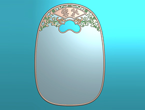 硯臺雕刻圖紙紫云仿古圖文電腦圖紙_玉石雕刻工