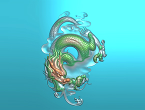 翡翠龍牌方牌電腦玉石雕刻圖紙_玉石雕刻機(jī)廠(chǎng)家