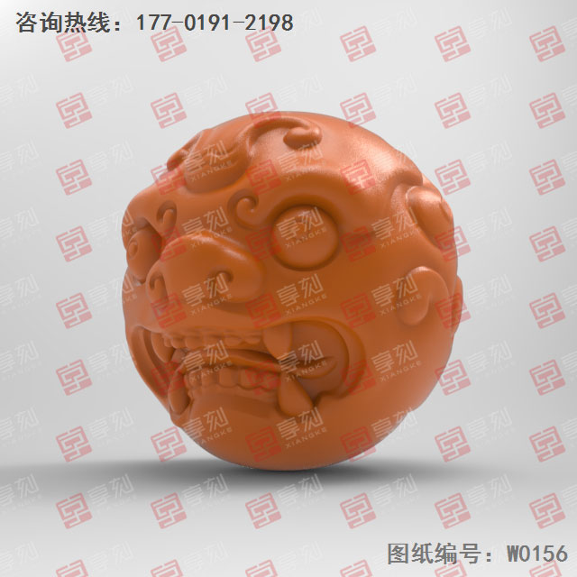 獸珠玉石木材珠子電腦精雕圖紙_玉石雕刻機廠家