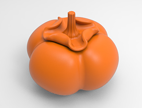 好事柿子擺件工藝品電腦精雕圖_五軸雕刻機(jī)廠家