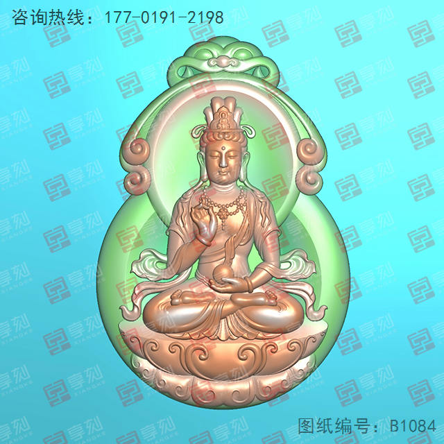 觀音牌玉雕電腦精雕機圖紙_五軸雕刻機廠家