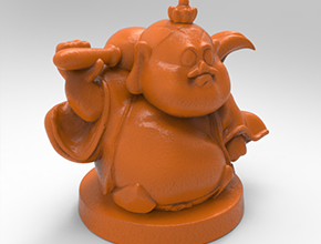 太乙真人立體擺件3d打印模型STL 享刻五軸雕刻機(jī)