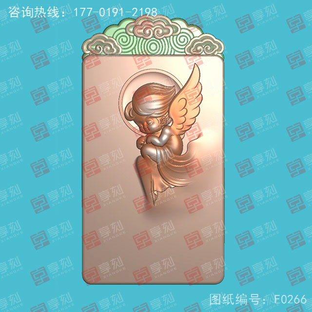 小天使玉石電腦精雕圖JDP玉雕_享刻玉石雕刻機(jī)廠家