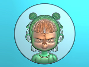 哪吒玉石電腦精雕圖JDP玉雕_享刻玉石雕刻機