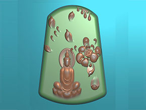 無相佛玉石電腦數(shù)控精雕圖紙_享刻玉石雕刻機