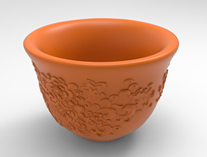 玉石陶瓷茶杯電腦精雕圖紙_五軸玉石雕刻機廠家